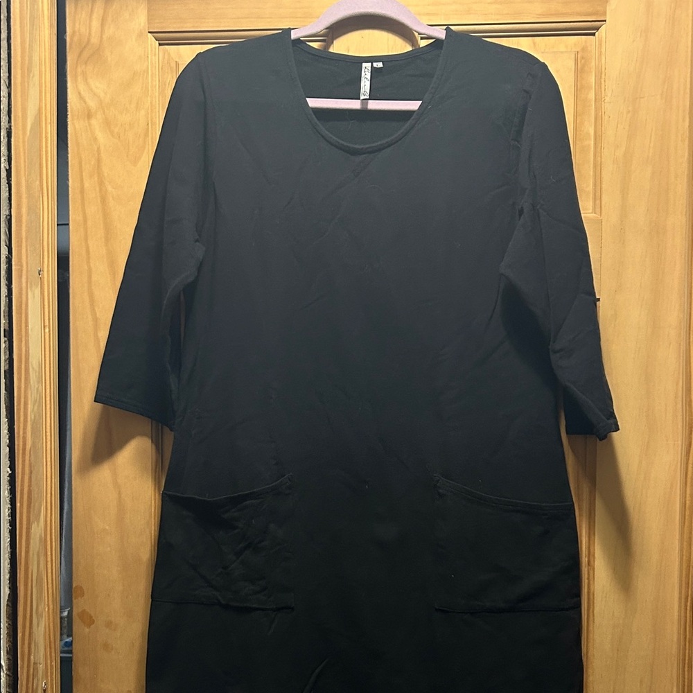 Lulu-B Black Midi Dress